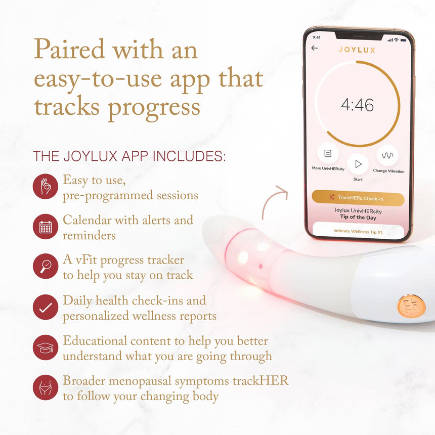 vFit® Gold Smart Vaginal Wellness Device Powered by Red LED Light Technology Device Joylux_6460a17a2f8fecb0f997d4ea 