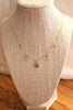 Gold filled necklace with Labradorite & Aqua Chalcedony stones jewelry, necklace Isle Inspired Boutique_64609f842f8fecb0f997d47d 